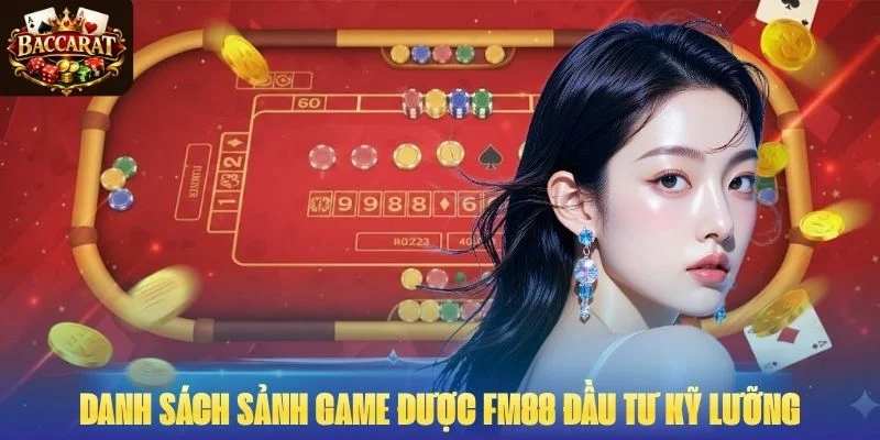 Danh sách sảnh game được FM88 đầu tư kỹ lưỡng