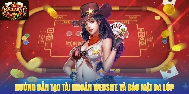 Hướng dẫn tạo tài khoản website và bảo mật đa lớp