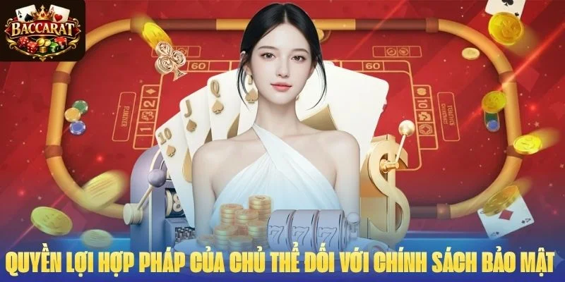 Quyền lợi hợp pháp của chủ thể đối với chính sách bảo mật 